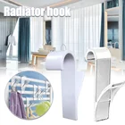 Вешалка для полотенец с подогревом, не требует отверстий, Прочная вешалка с крючками, противоскользящая вешалка для одежды, шарф для ванной