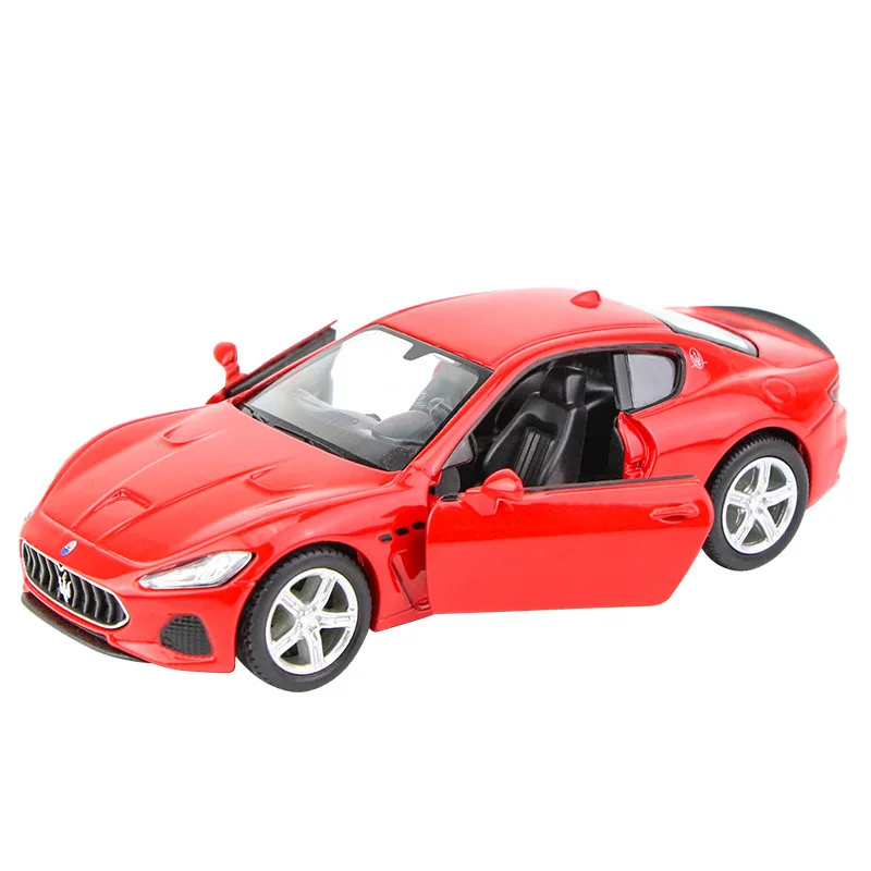 

1/36 Masareti GT металлический автомобиль литой Отступить Игрушечные Модели автомобилей для мальчиков и девочек коллекция подарок на Рождество, в...