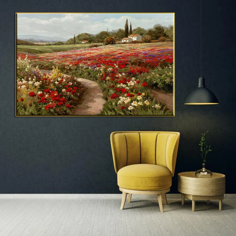 

Claude Monet, lotus poplar, poppy field high-definition print on canvas impressionist oil painting flower art decoration picture