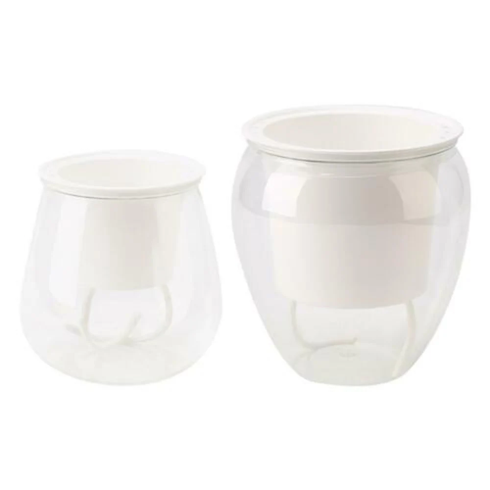 

Self-Watering Transparent Plant Flower Planting Pot Home Garden Planter Tools