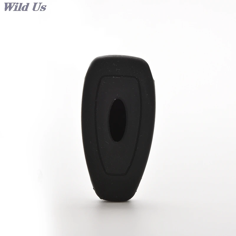 

3 Buttons Black Cover Silicone Skin Fob For Car Mondeo Fiesta Focus Titanium Other Color Leave A Message Key Case