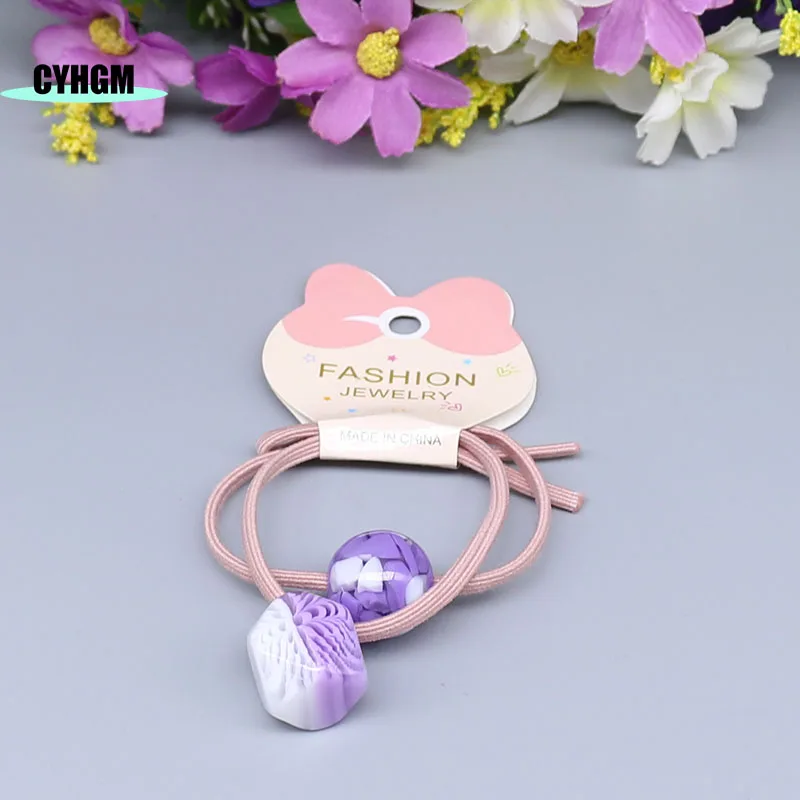 New Fashion korean amber ladies Hair rope Accessories for Women hair ties Girls elastic bands scrunchies pack A05-5 |