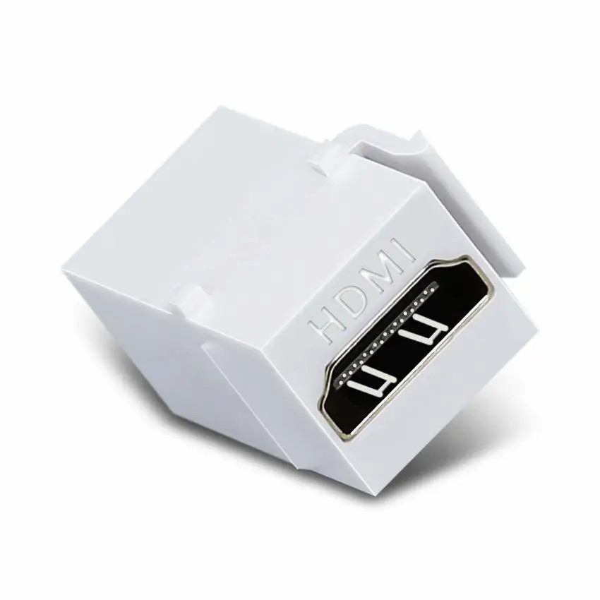 HDMI Keystone Jack 10 шт вставка мама к гнезду переходник|Коннекторы и разъёмы| |