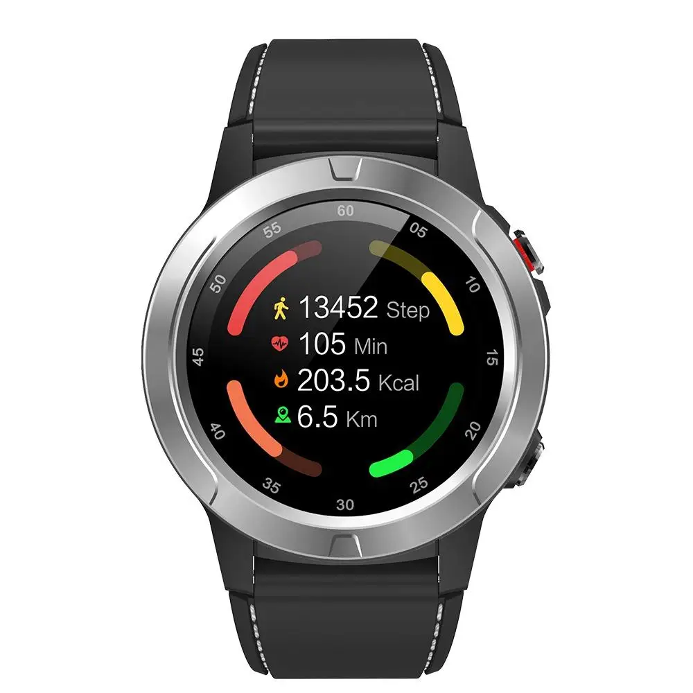 silver Смарт-часы Virtoba M4, мужские компасы, gps, умные часы, многоязычные, IP67, водонепроницаемые, пульсометр, часы, напоминание о звонках - Цвет: silver
