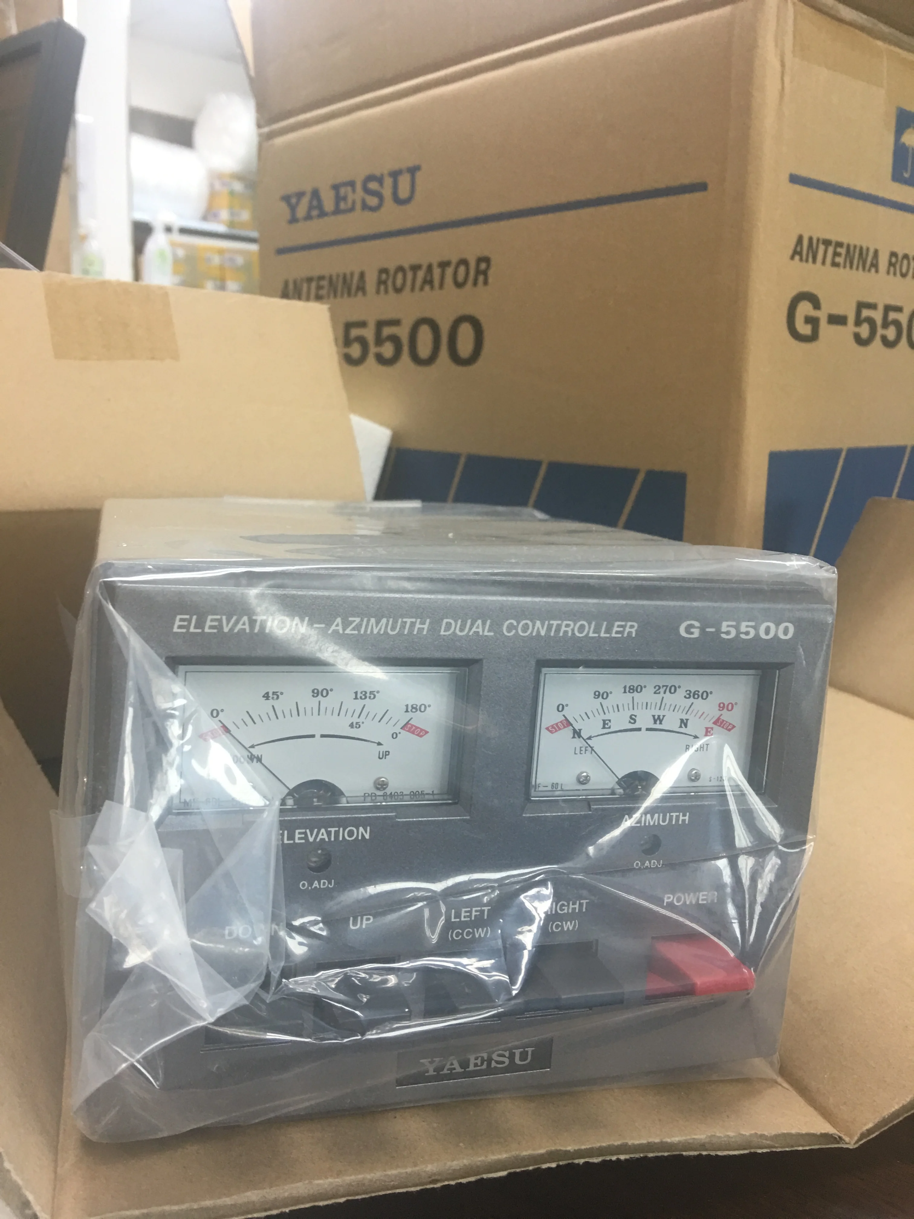 G 5500 YAESU антенна ротатор высоты азимут двойной контроллер|Запчасти и аксессуары