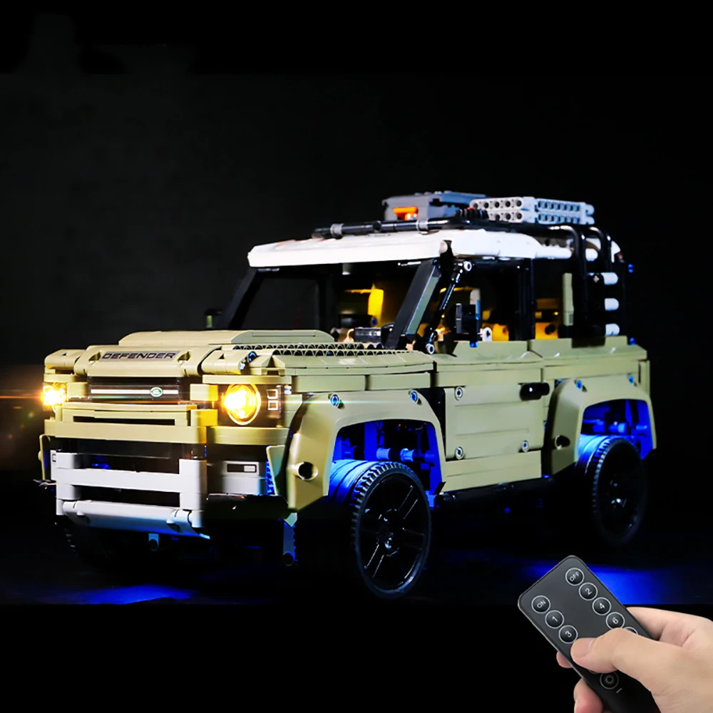 

Light Set for Technic Land Rover Defender Building Blocks Model Led Light kit Compatible With LEGO 42110 NOT Included The Model