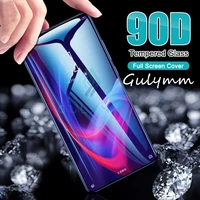90d full cover screen protector glass for mate 40 20 30 10 lite tempered glass for huawei p30 p20 honor 9x 8x 8s pro film case