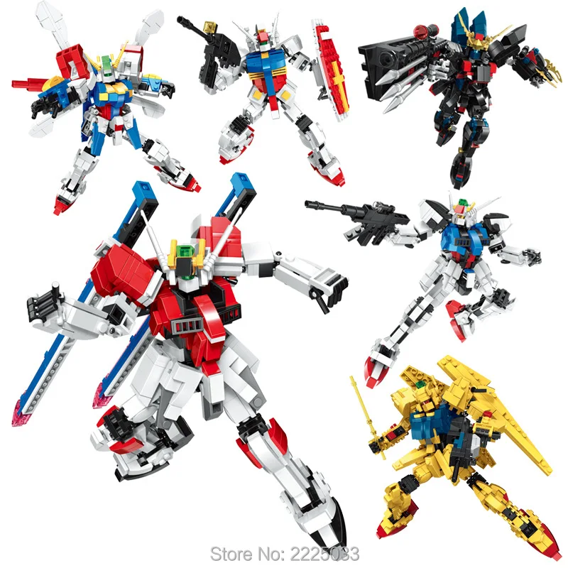 Seed Definition gundam RX 78 Strike Hyaku Shiki креативные аниме супер робот военные кирпичи