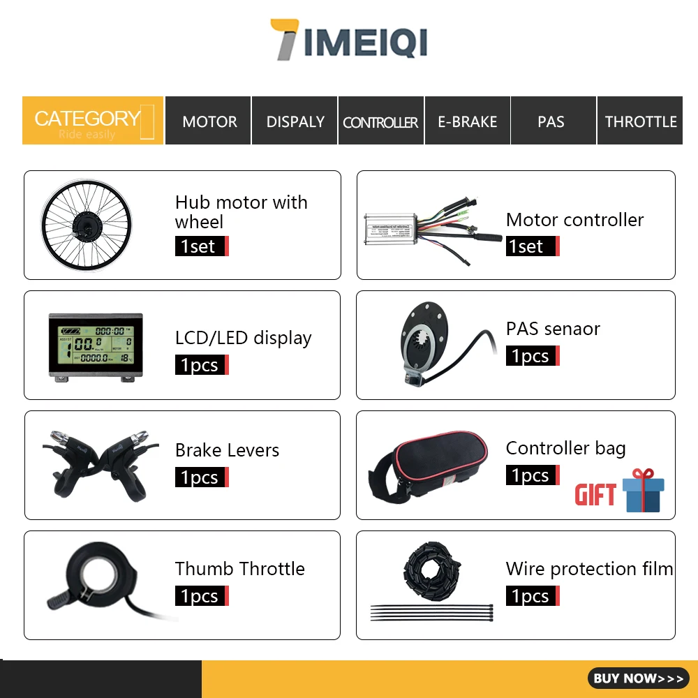 Billig Elektrische Fahrrad Conversion Kit 36V48V 350W Ebike 16 20 24 26 27,5 28 29 Zoll 700C Hinten Kassette Rad Motor Für Ebike Motor Kit