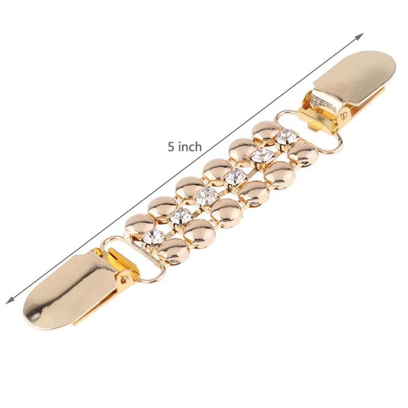 

Fashion Pin Shawl Buckles Cardigan Scarf Clips Vintage Clothes Decor Sweater Brooch Scarf Buckle Crystal Duck Clip Flexible