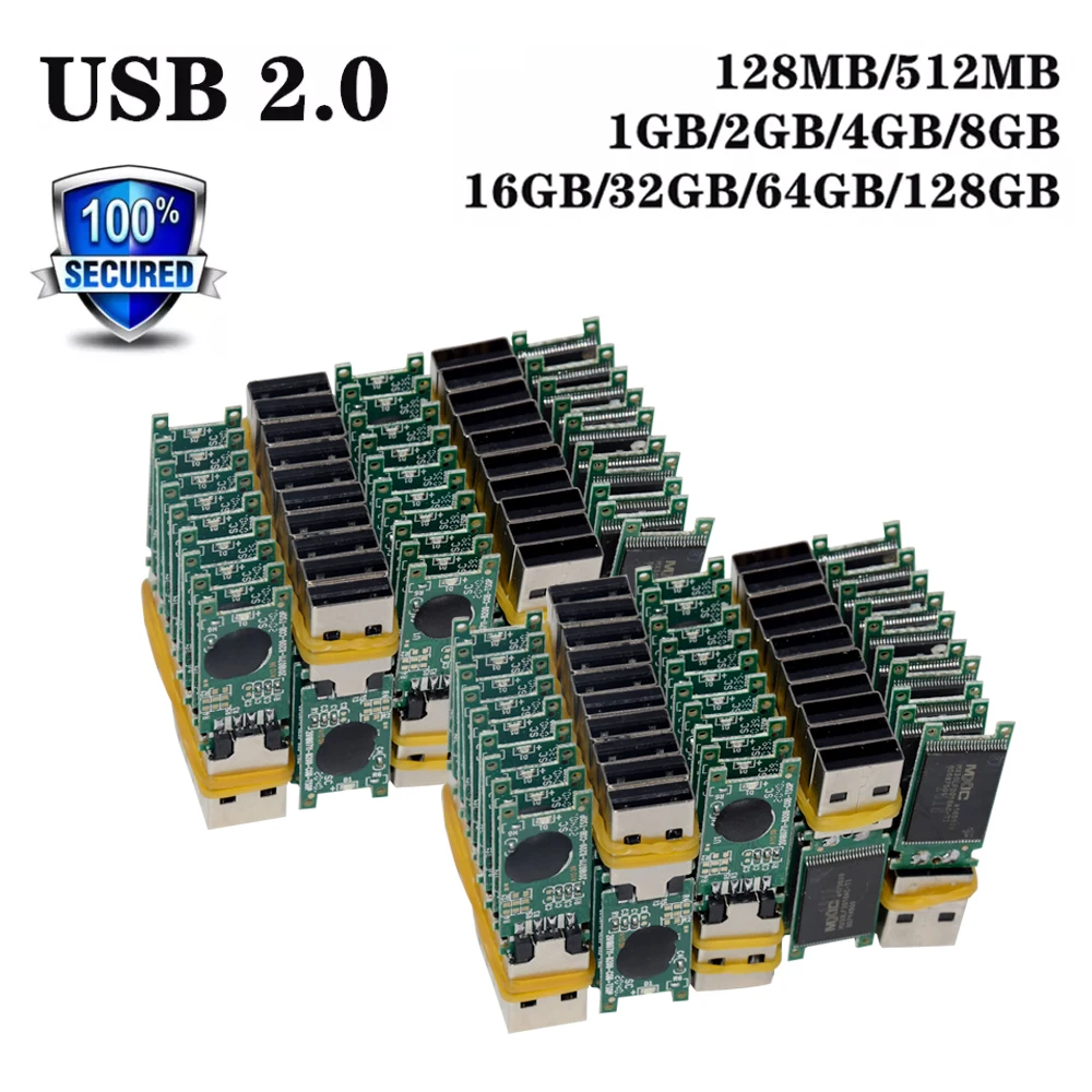 

Водонепроницаемый USB-диск, 4 ГБ, 8 ГБ, 16 ГБ, 32 ГБ, 64 ГБ, 128 ГБ, USB 2,0, флеш-накопитель, полуфабрикаты, оптовая продажа