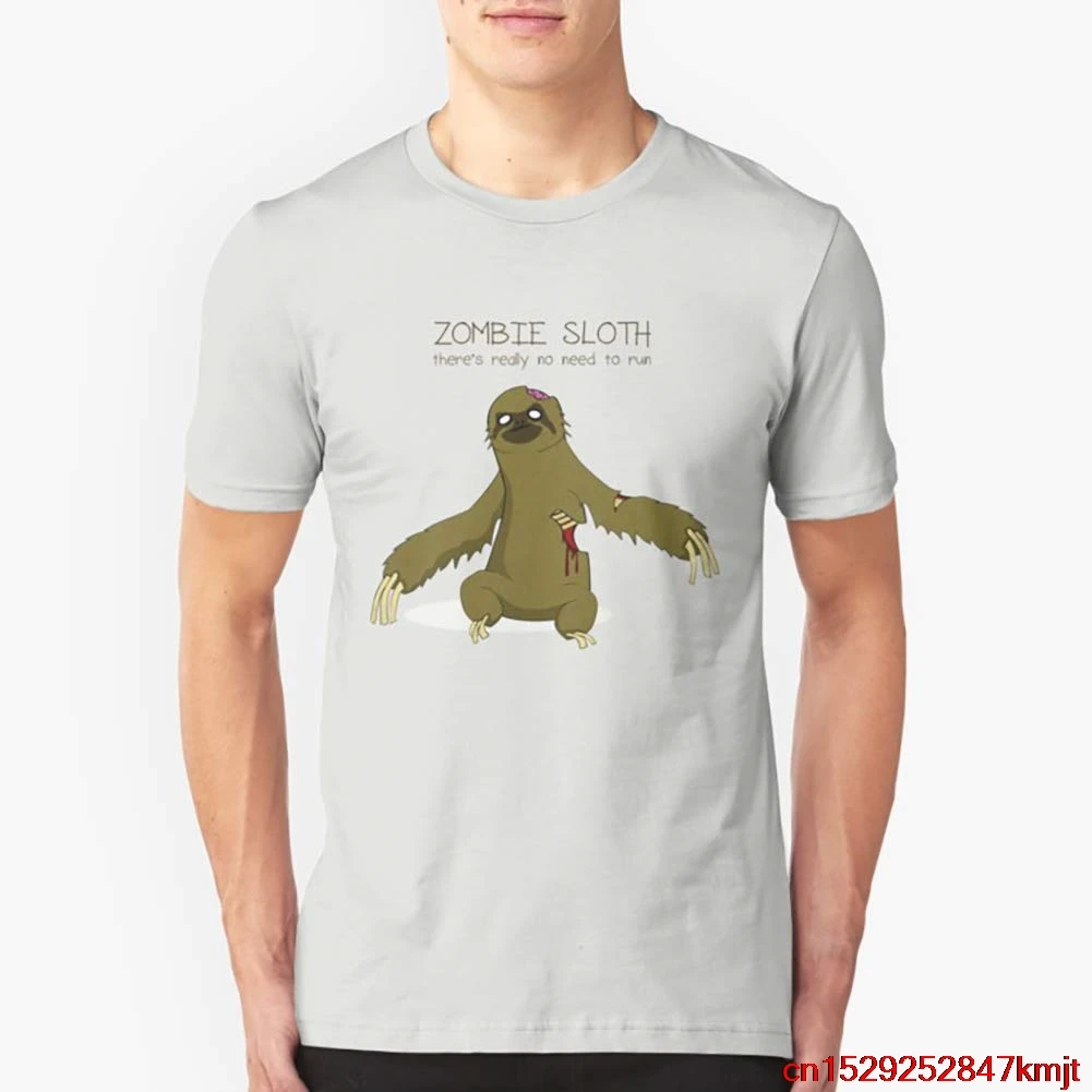 Zombie ленивый облегающая футболка премиум класса Толстовка для мужчин женская