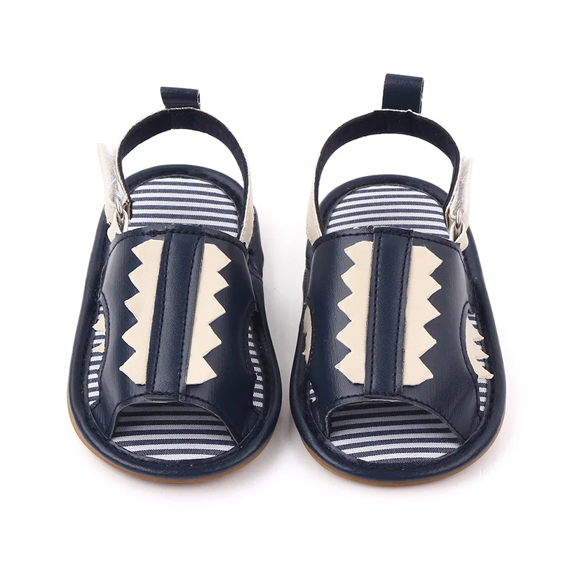 

Newborn Toddler Baby Infant Shoes Summer Soft Sole PU Baby Boy Sandal Shoes 0-18M