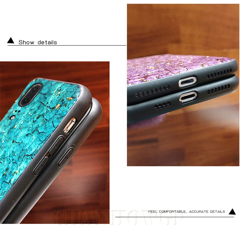 Роскошный эпоксидный мраморный чехол для Huawei P30 P20 Lite P Smart Plus Y5 Y6 Y7 Pro 2019 Honor 20 10i 8A 8S 8X