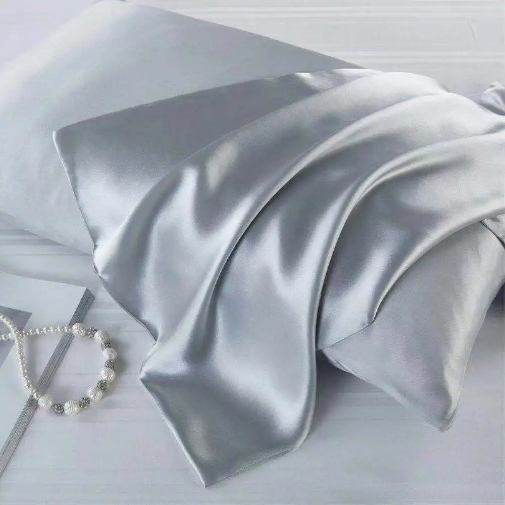 2 pillowcases Многоцветный Шелк льда 4 шт набор постельных принадлежностей Высокое качество шелк льда сатин мягкий удобный кровать 4 кровати наборы - Цвет: 2 pillowcases