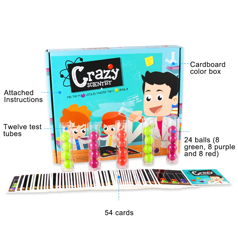 Детские ролевые игры ученые удаление мячей набор настольных игр