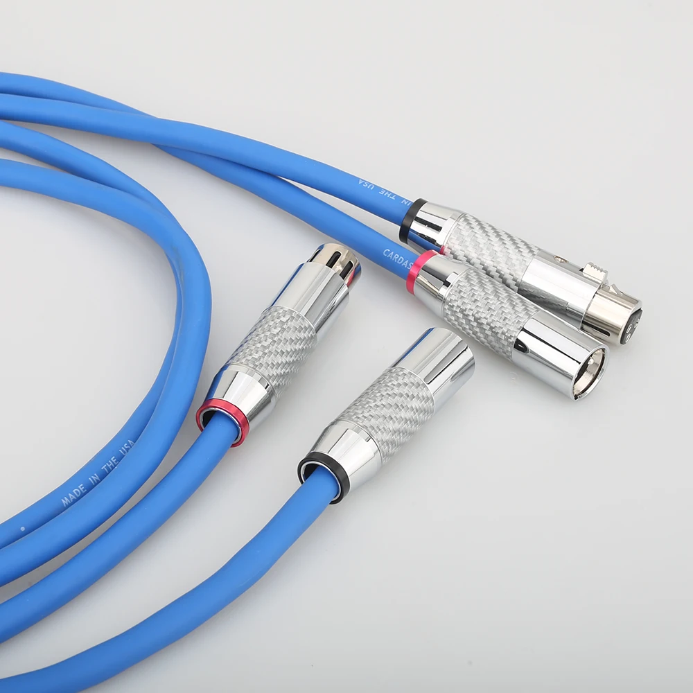Сбалансированный кабель A23 CARDAS Clear светильник XLR из углеродного волокна 3pin plug