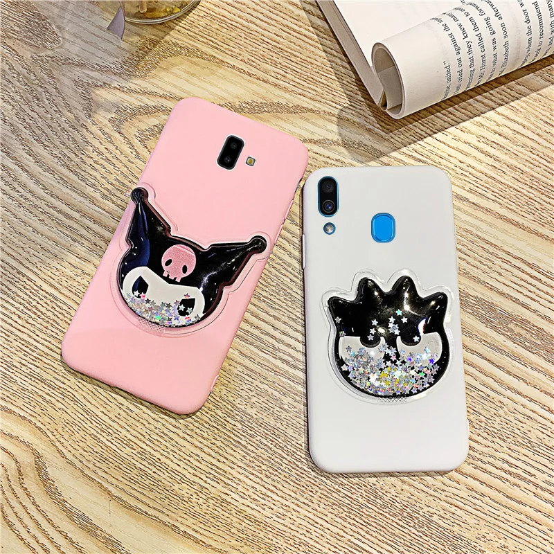Case for Samsung Galaxy S6 S7 Edge S8 S9 Plus S10 5G S10e Note 8 9 10 Pro Squishy Flower TPU Cover Lovely Dynamic Quicksand |