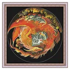 Набор для вышивания крестиком ZZ1336 сделай сам, наборы для вышивания крестиком, новый узор, Набор для вышивки крестиком без принта