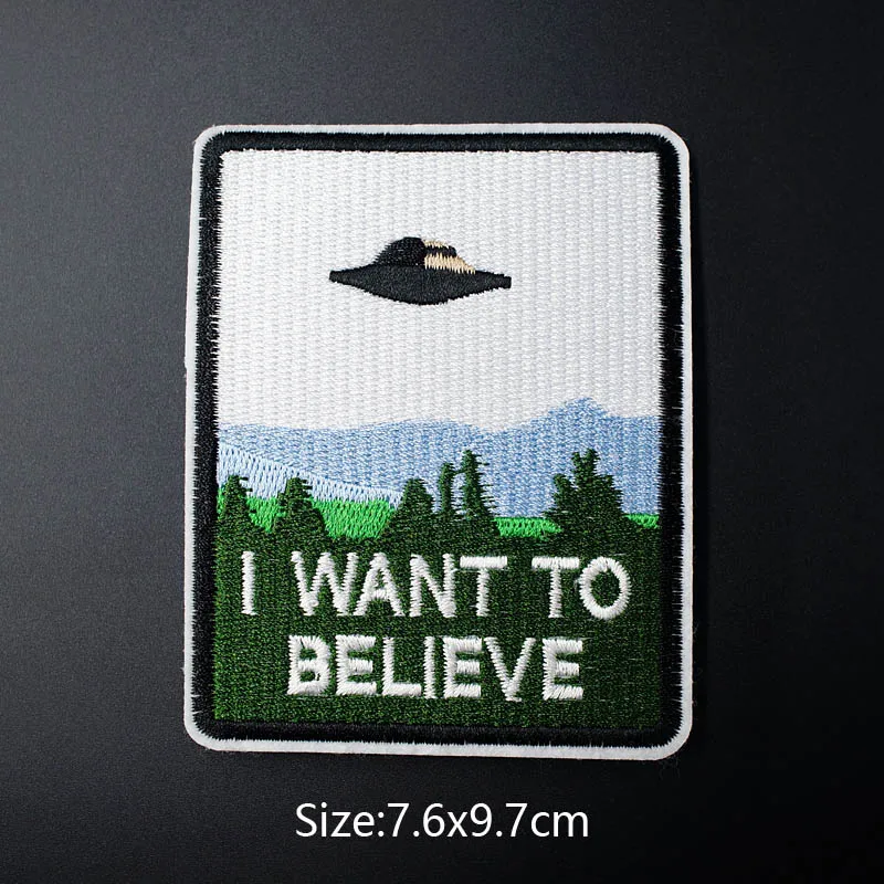 Q Fly Cow UFO Girl DIY утюг на патч одежда вышивка аппликация Швейные принадлежности для приклеивания на одежду утюгом декоративный значок Пришивные значки - Цвет: Q