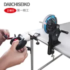 Катушка DAIICHISEIKO для лески, Бесплатная регулировка, катушка для спиннинга и заброса приманки, перерабатыватель лески, портативный рыболовный инструмент