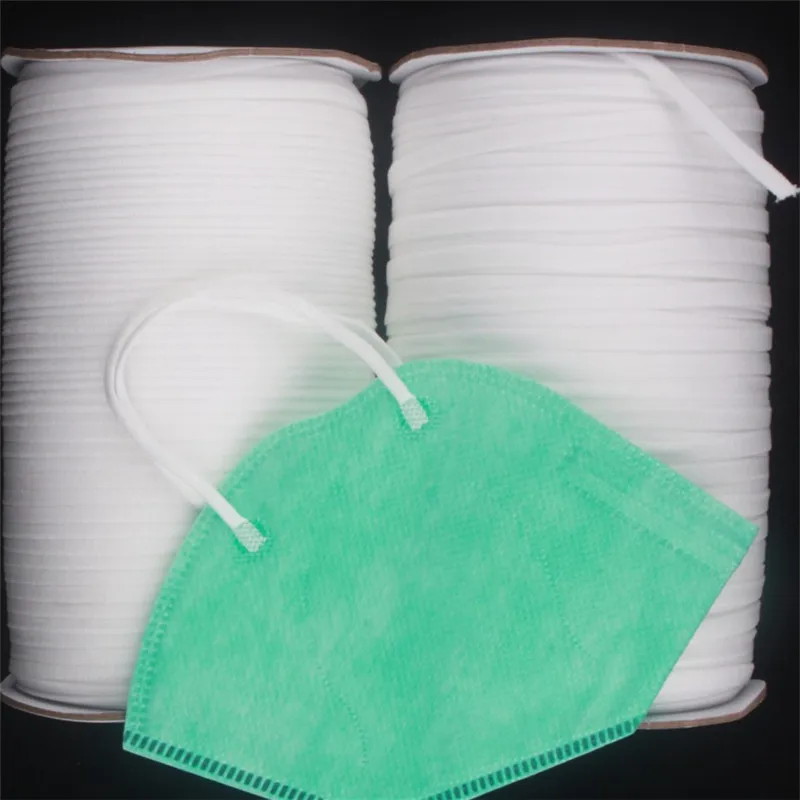 Прямая продажа с завода оптовая плоская эластичная лента длиной 200 м 4 мм для