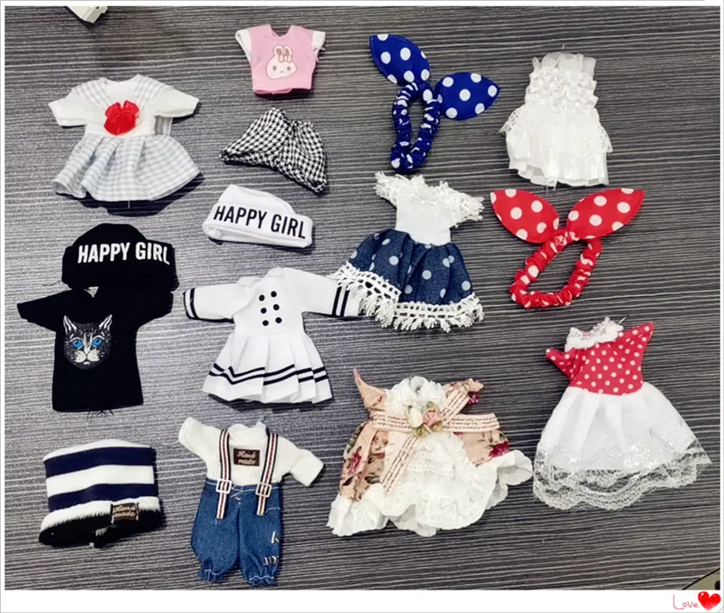 Новинка 1/12 Одежда для кукол 16 см модное платье юбка наряд общее игрушки девочек