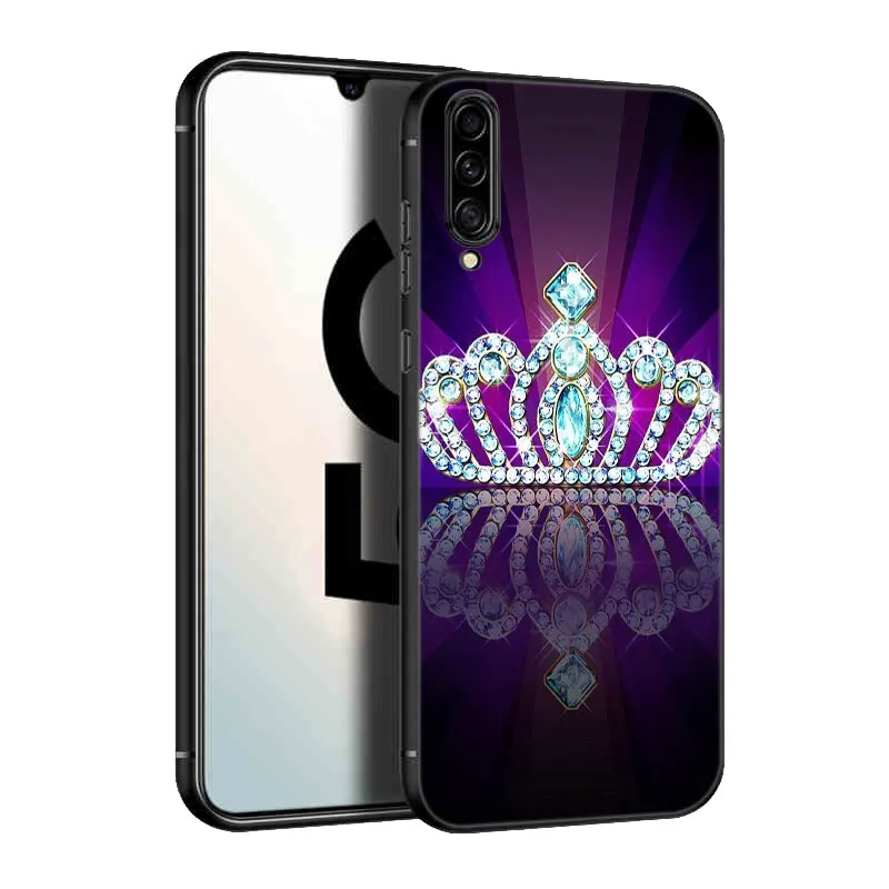Diamond Crown Case For Samsung Galaxy A13 A03S A01 Core A10 A20E A21 A30 A40 A41 A42 A90 A9 A6 A7 A8 Plus 2018 A5 2017  Cover images - 6
