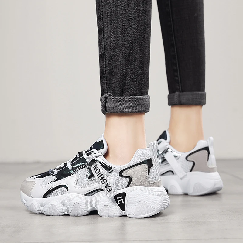 

Chunky Dad Sneakers Women Jogging Gym Shoes for Female Running Shoes for Women Sport Shoes Woman Platform Sneakers Women 2020