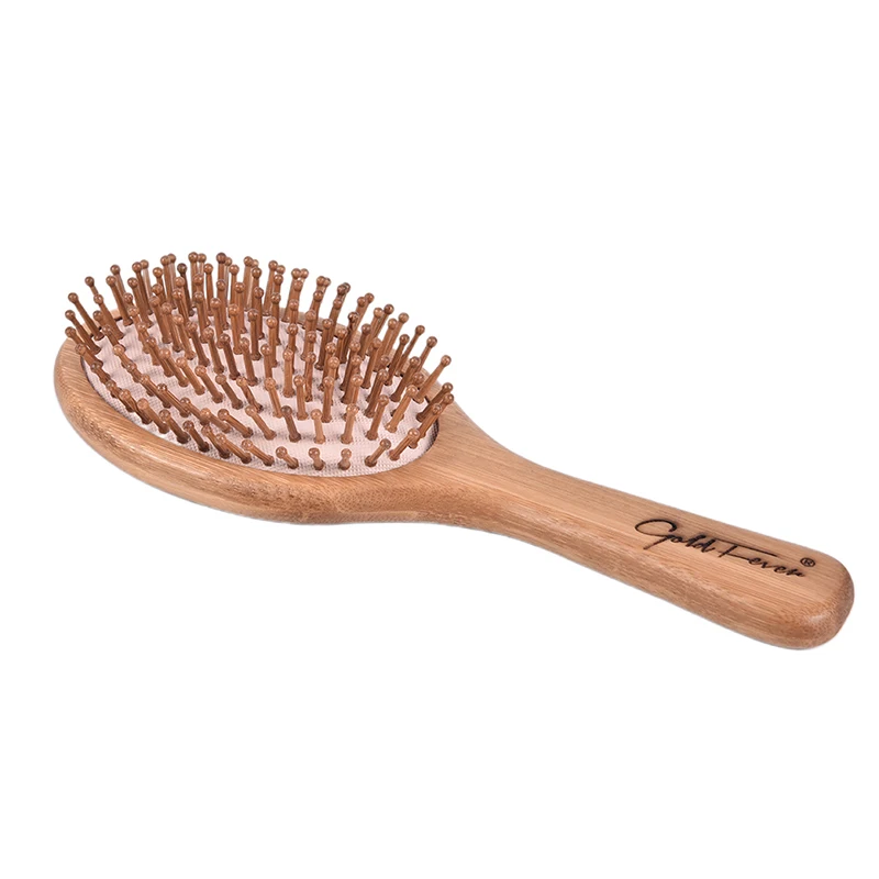 Лопастная щетка рабочая расческа Антистатическая натуральная деревянная