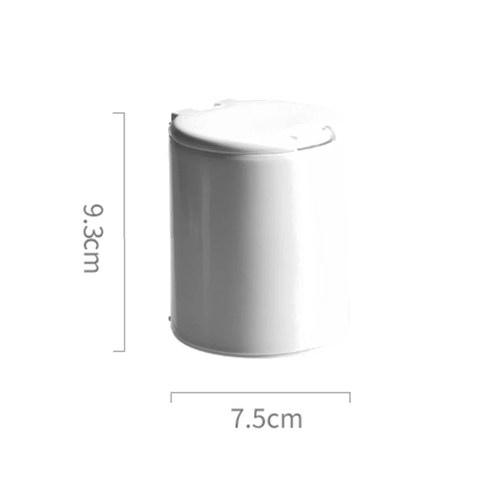 

nEW Household Press Type Automatic Ejection Storage Box Portable Storage Organizers For Cotton Swabs Needle Storage Bins