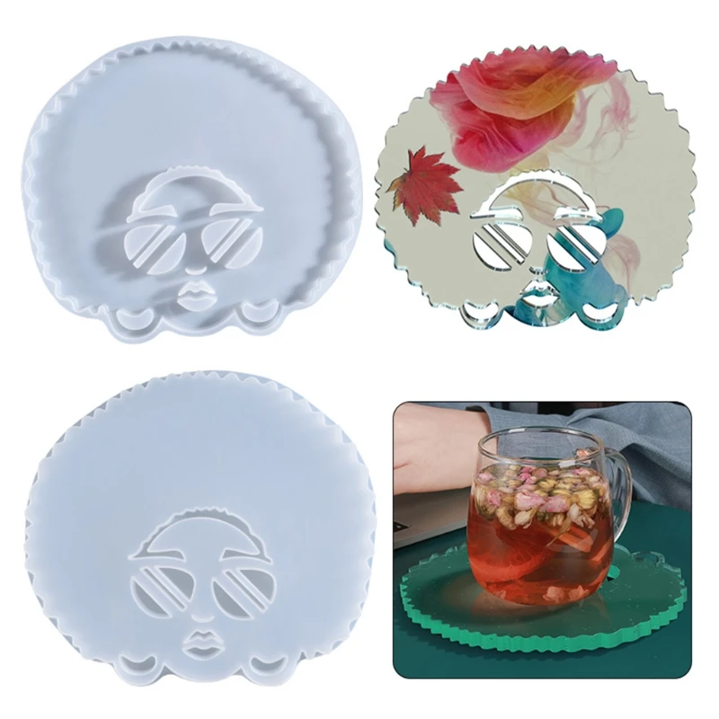 

Tray Molds DIY Resin Coaster Molds Silicone Resin Tray Molds Epoxy Resin Casting Molds for DIY Casting Home Decoration