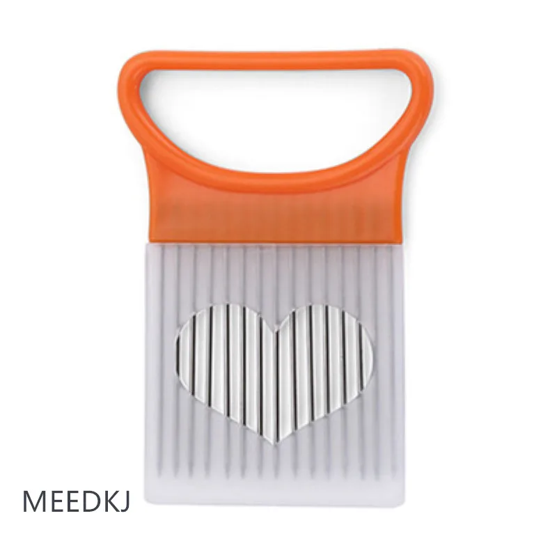 Резак для овощей фруктов говядины лука 1 шт. четыре цвета нержавеющая сталь