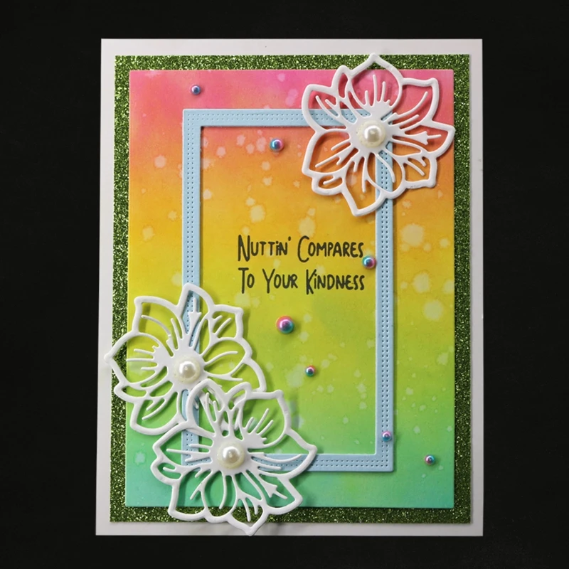 

3D Flower Metal Cutting Dies Stencil Scrapbooking DIY Album Stamp Paper Emboss