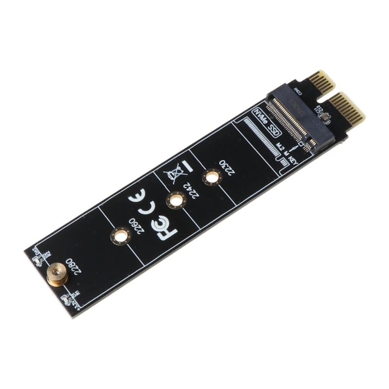NVME адаптер карта M.2 PCI E3.0 1x высокоскоростной удлинитель M Кнопка NGFF конвертер