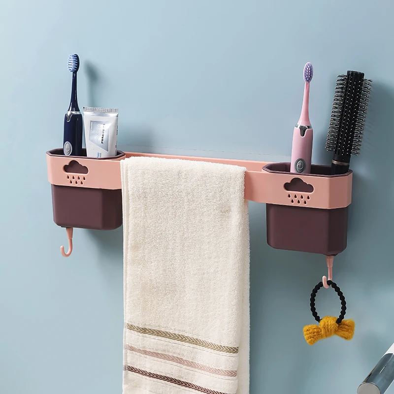 

Toothbrush stand electric brush holder tooth For home bathroom storage accessories sets organizer accessory organization shelves