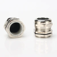 waterproof cable gland ip68 nickel plated brass metric cable m37404247485054 for 18 25mm cable