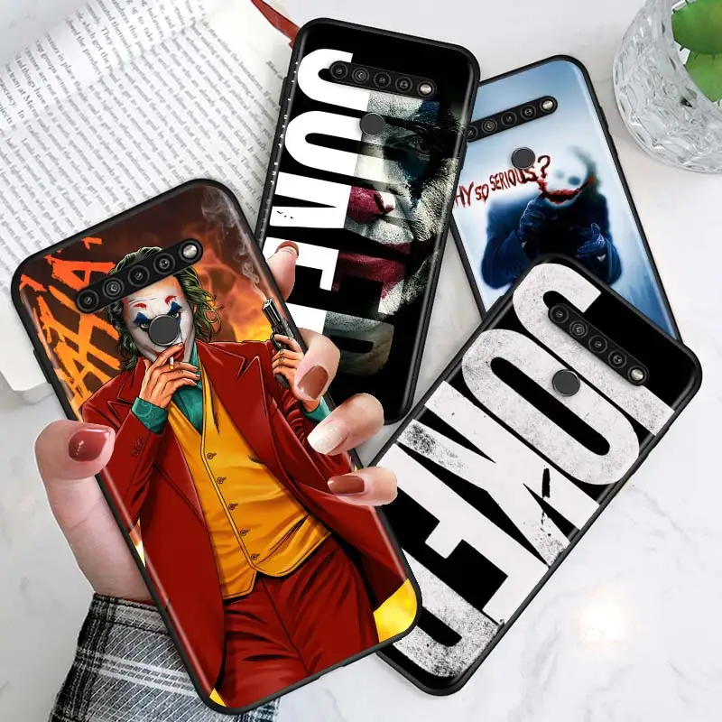 

Dark Knight Joker Karta For LG Q60 V60 V50 S V40 V30 K92 K42 K22 K71 K61 K51S K41S K30 K20 2019 G8S G8 X ThinQ Phone Case