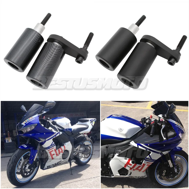 Мотоцикл падения Краш Pad защита Рамка слайдер для Yamaha YZF R6 YZF-R6 2003-2005 2004 YZF-R6S YZF R6S 2006-2009 2007 2008