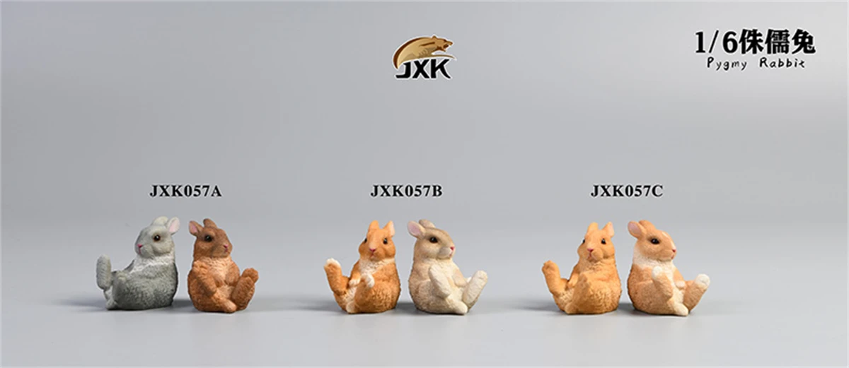 

JXK 1:6 весы карликовый фигурка Кролик милые животные мини модель коллектор детская игрушка в подарок настольный декор Hand-made куклы украшения в...