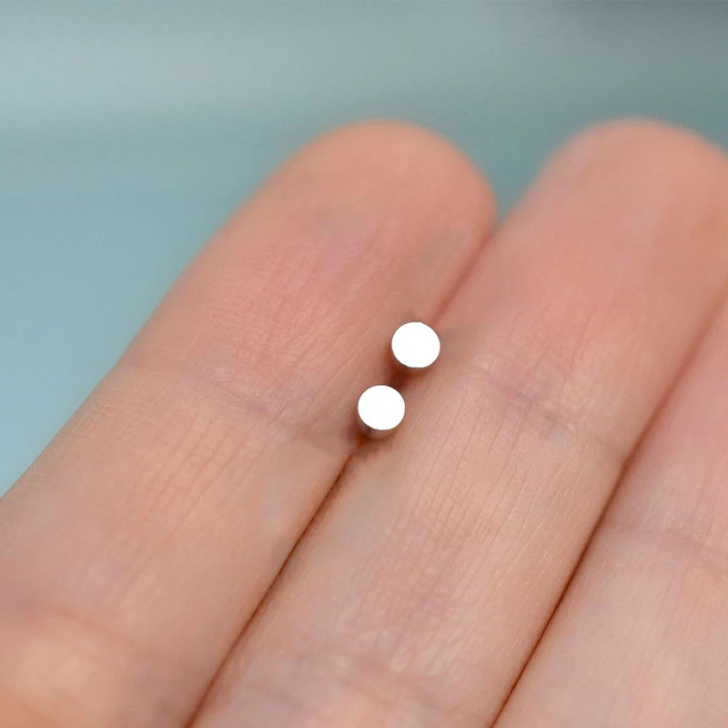 F.I.N.S трехцветные серьги гвоздики из нержавеющей стали для женщин офисные женские