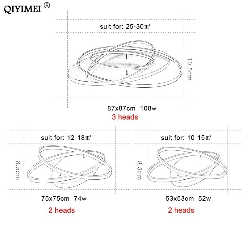 

Oval Led Ceiling Lights luminaire plafonnier For Living room kitchen bedroom lampen modern Light Fixtures verlichting AC85-260V