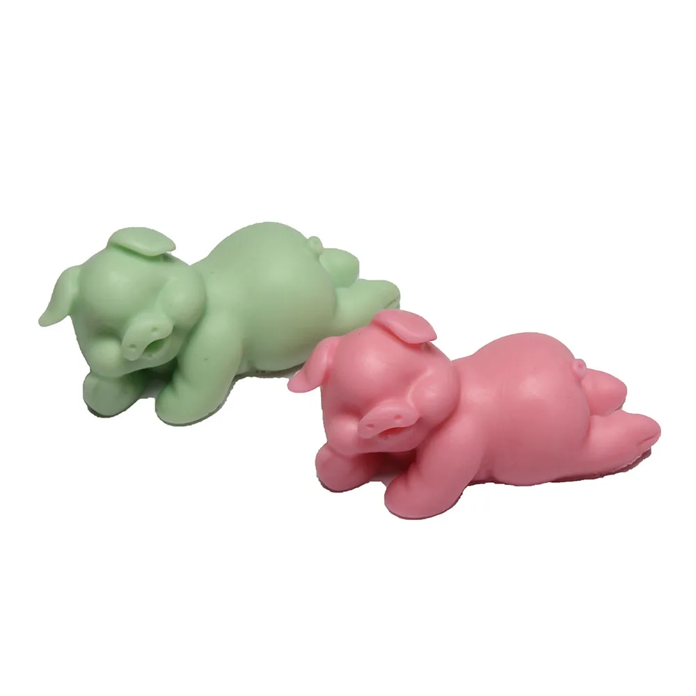 BB003 3D Silicone Cake Mold Pig Shape Handmade Fondant Soap Mould For Decorating Kitchen Accessories | Tools