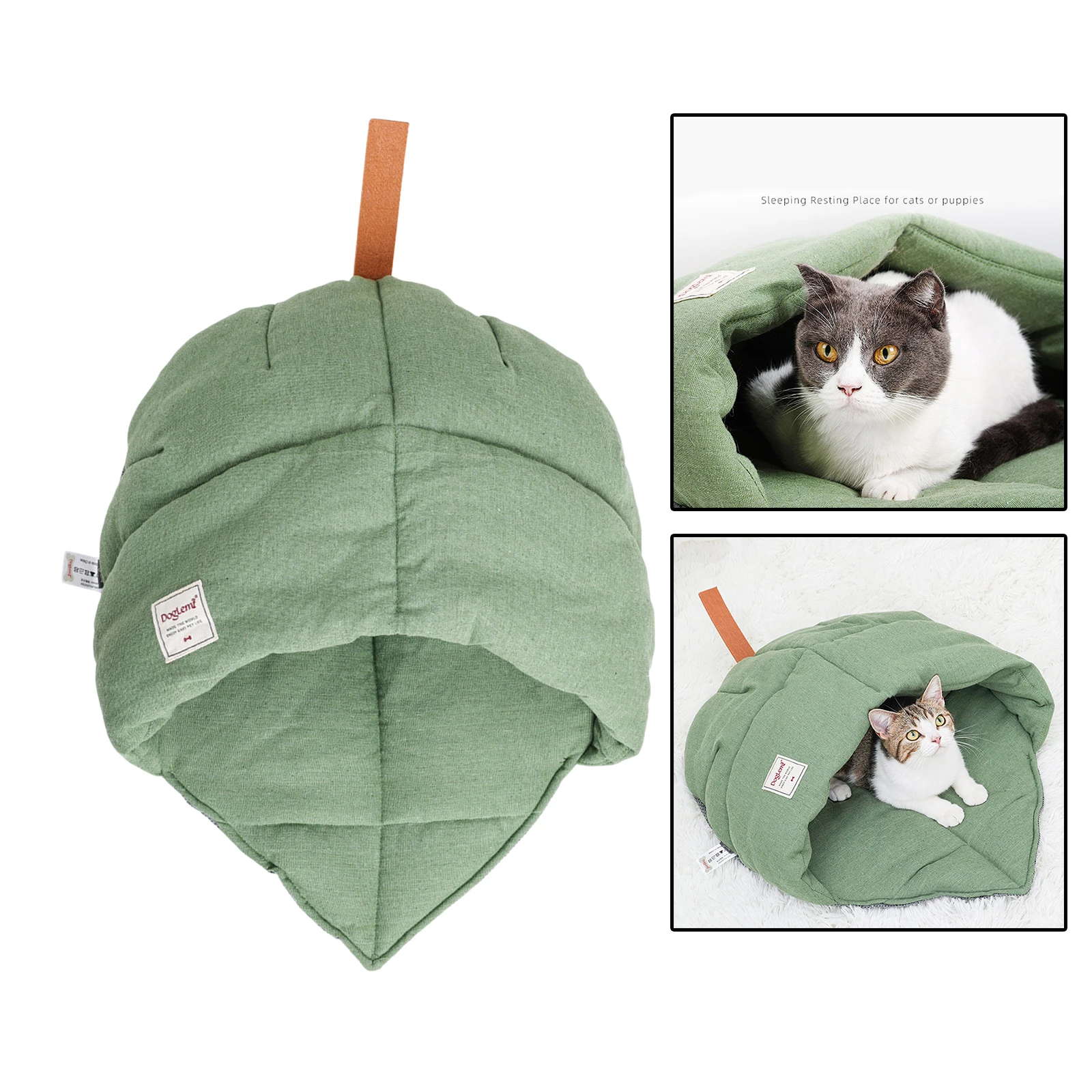 

Водонепроницаемый теплый спальный мешок для кошек, портативная кровать для отдыха на природе, в пещера, для дома и улицы, теплая кровать для ...