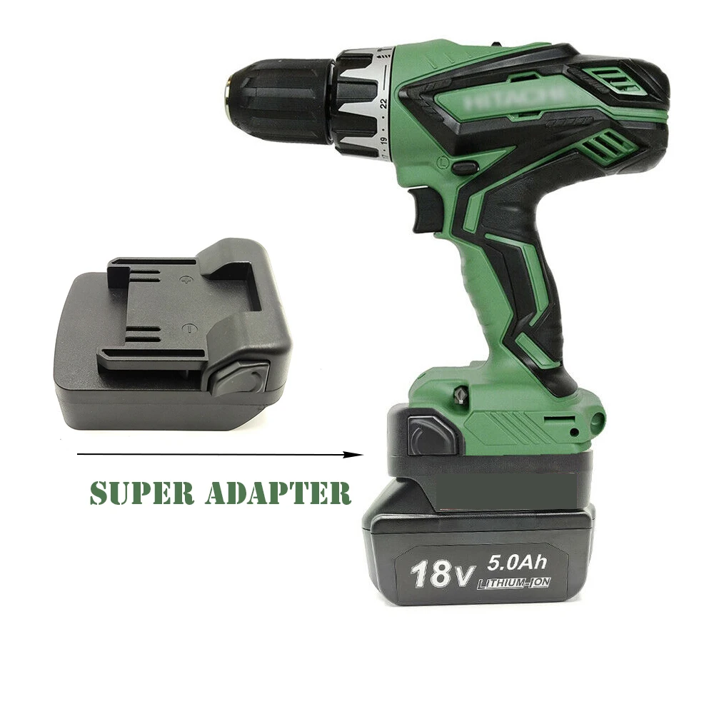 Адаптер аккумулятора для makita 18 в BL1840 BL1850 преобразователь Hitachi /Hikoki batttery use BSL1830 BSL1850