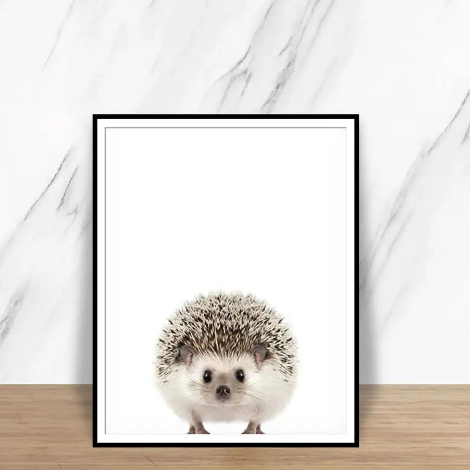 

Modern Poster And Prints Squirrel Hedgehog Penguin Pictures Fashion Animals Wall Art Canvas Painting For Living Room Home Decor