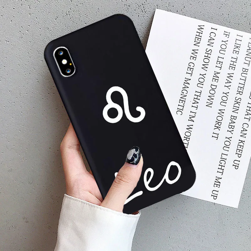 Чехол для IPhone X XR Xs Max 12 11 8 7 6 Plus 6S SE2 13 силиконовый черный | Мобильные телефоны и