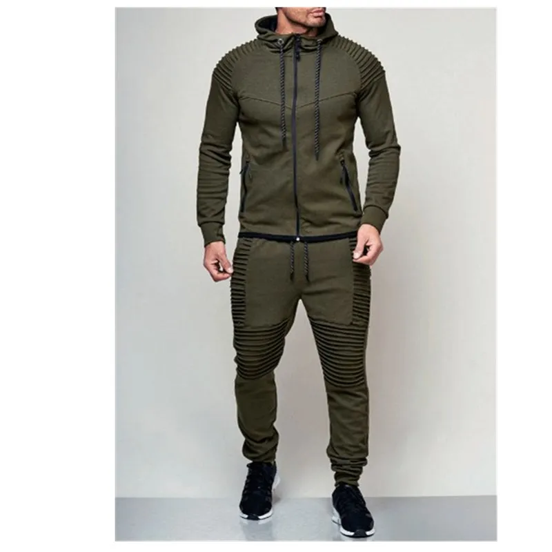 Мужские спортивные костюмы с капюшоном новая спортивная одежда мужские