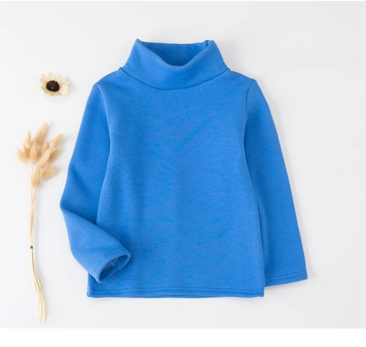 Г. Зимняя детская одежда плотные флисовые пуловеры унисекс с длинными рукавами, футболки для мальчиков и девочек, детские футболки, топы
