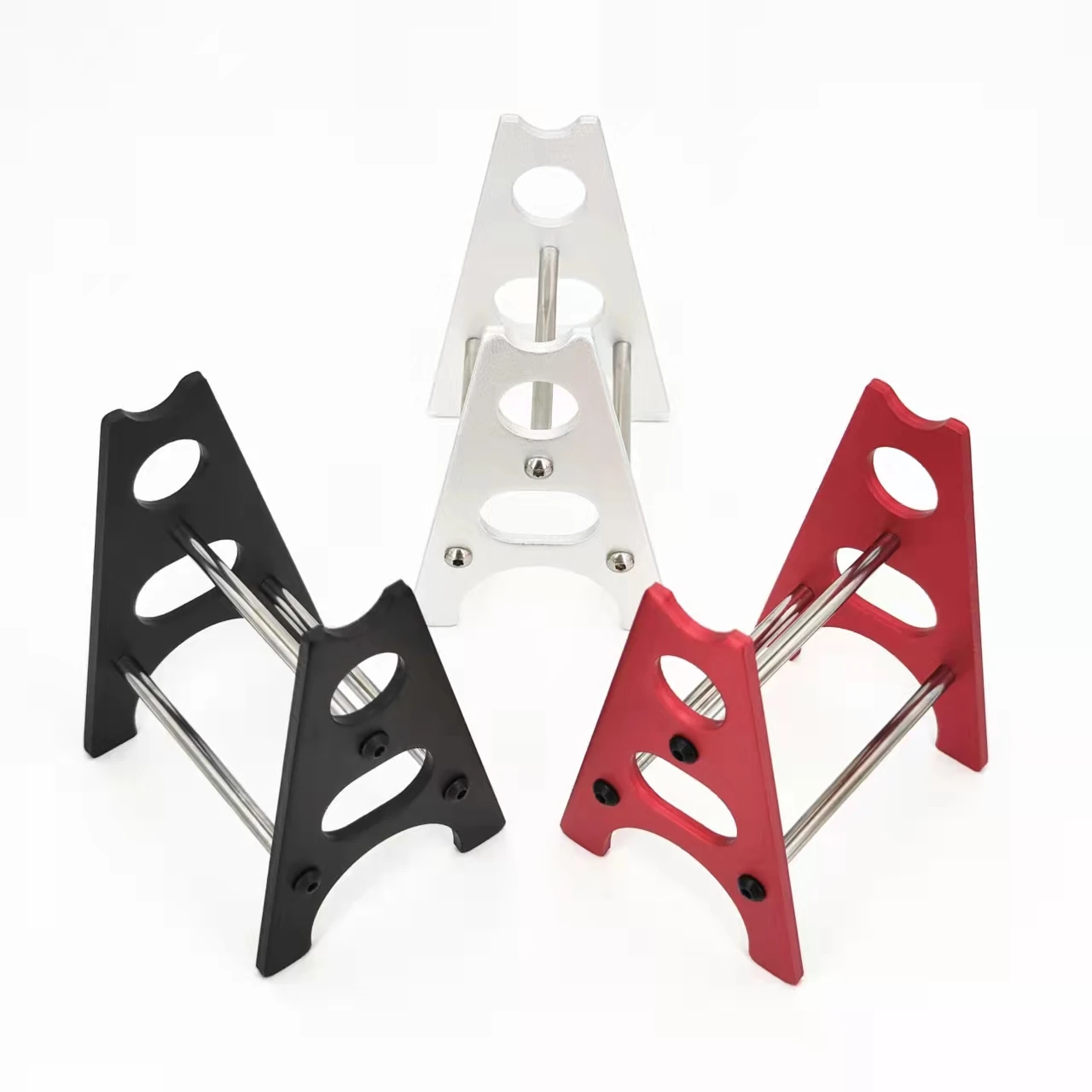 Simulation Metal Jack Repair Stand Rack for 1/8 /10 RC Car Axial SCX10 Traxxas TRX4 Tamiya CC01 RC4WD D90 D110 Crawler |